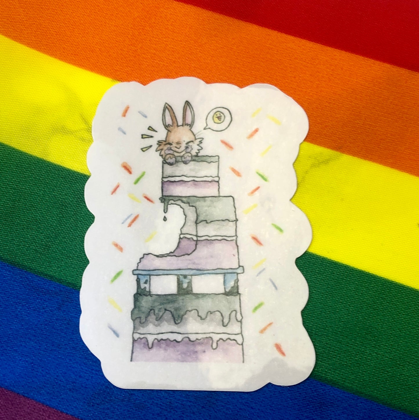 LGBTQ+ Pride Stickers | Rescue Donation
