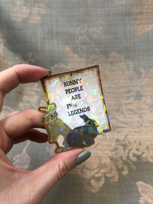 Bunny People are f***ing legends | Sticker