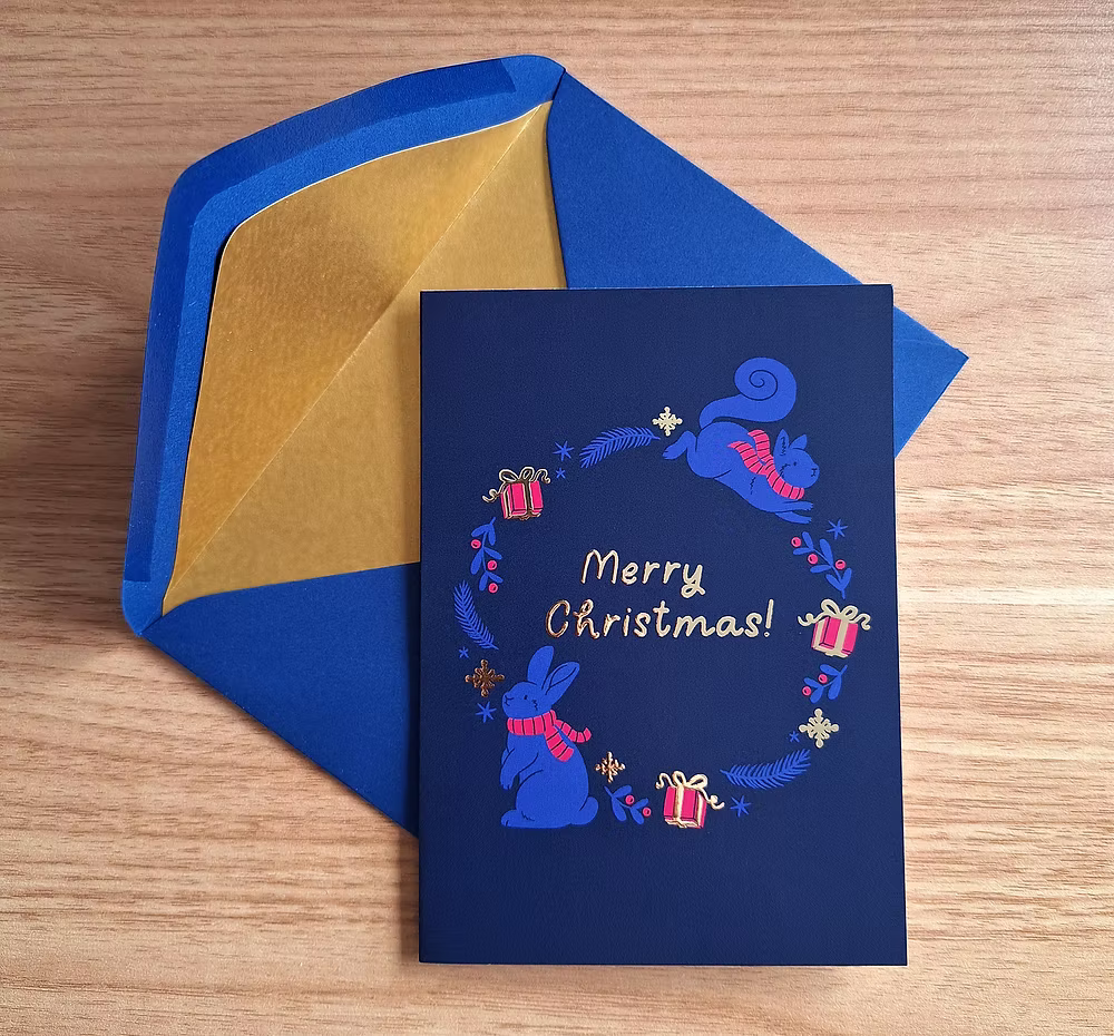 Christmas Friends | Greeting Card