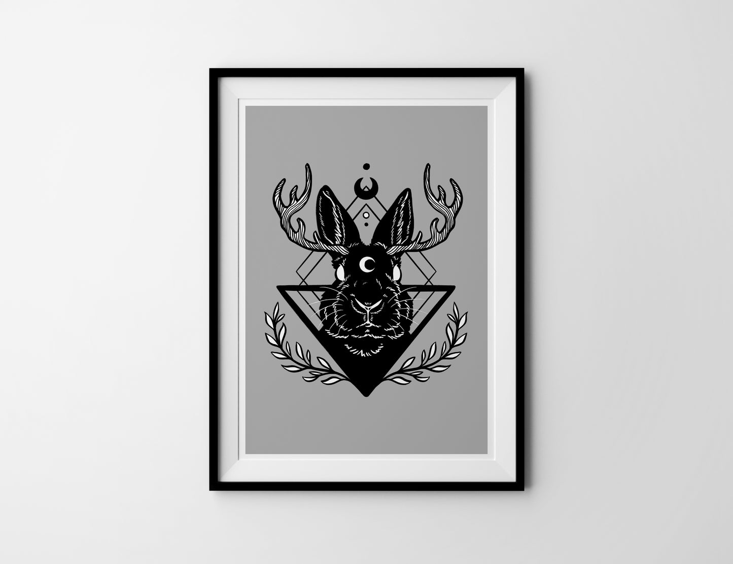 Jackalope A4 Art Print