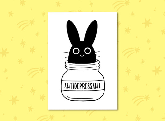 Antidepressant Postcard & Art Print