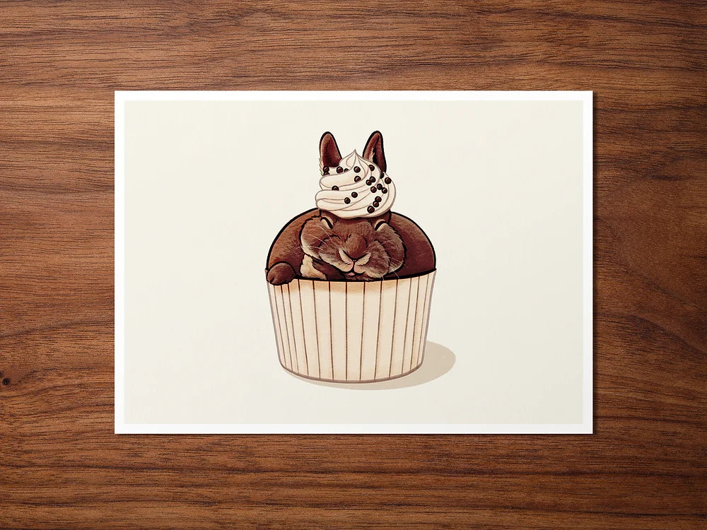 Bread and Pastry Buns Postcard & Art Print