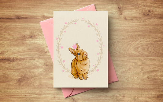 Baby Bunny | Greetings Card