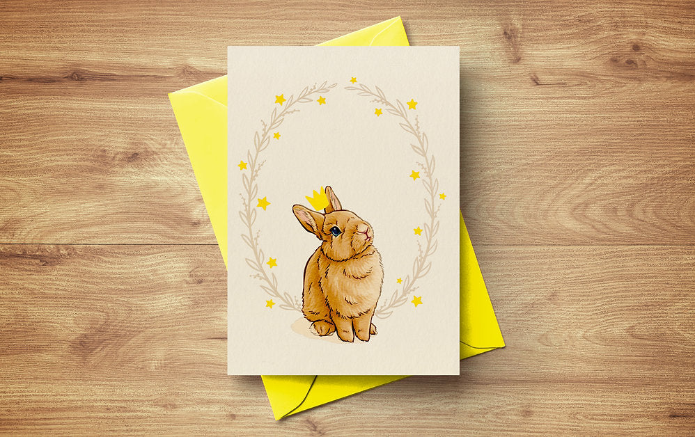 Baby Bunny | Greetings Card