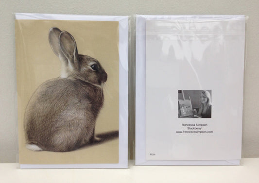 Blackberry Bunny Card