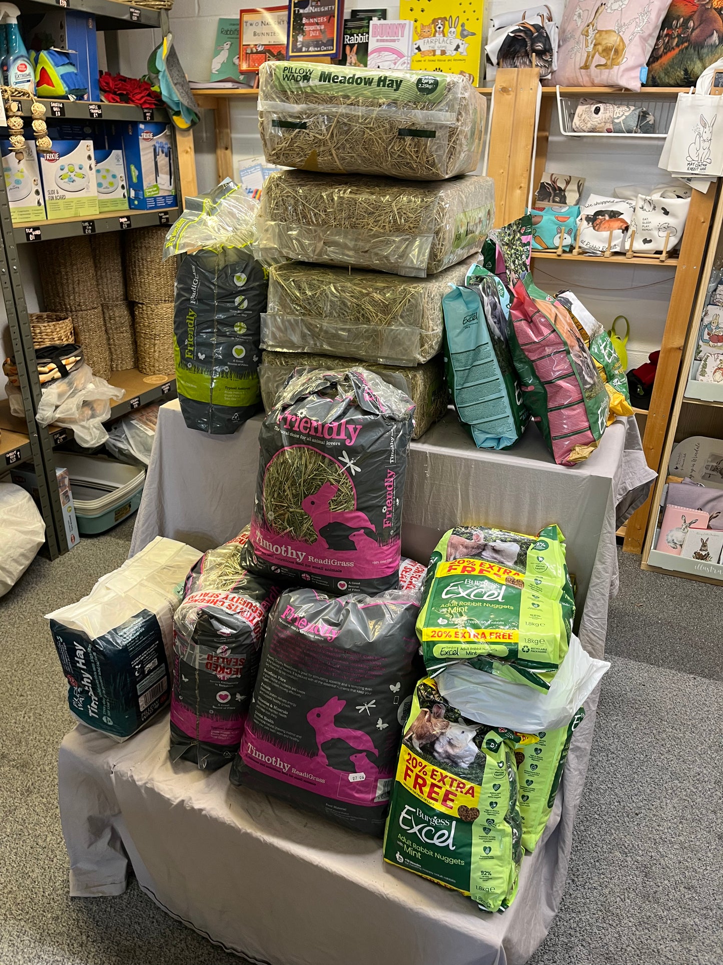 Reduced Slightly Damaged Rabbit Supplies