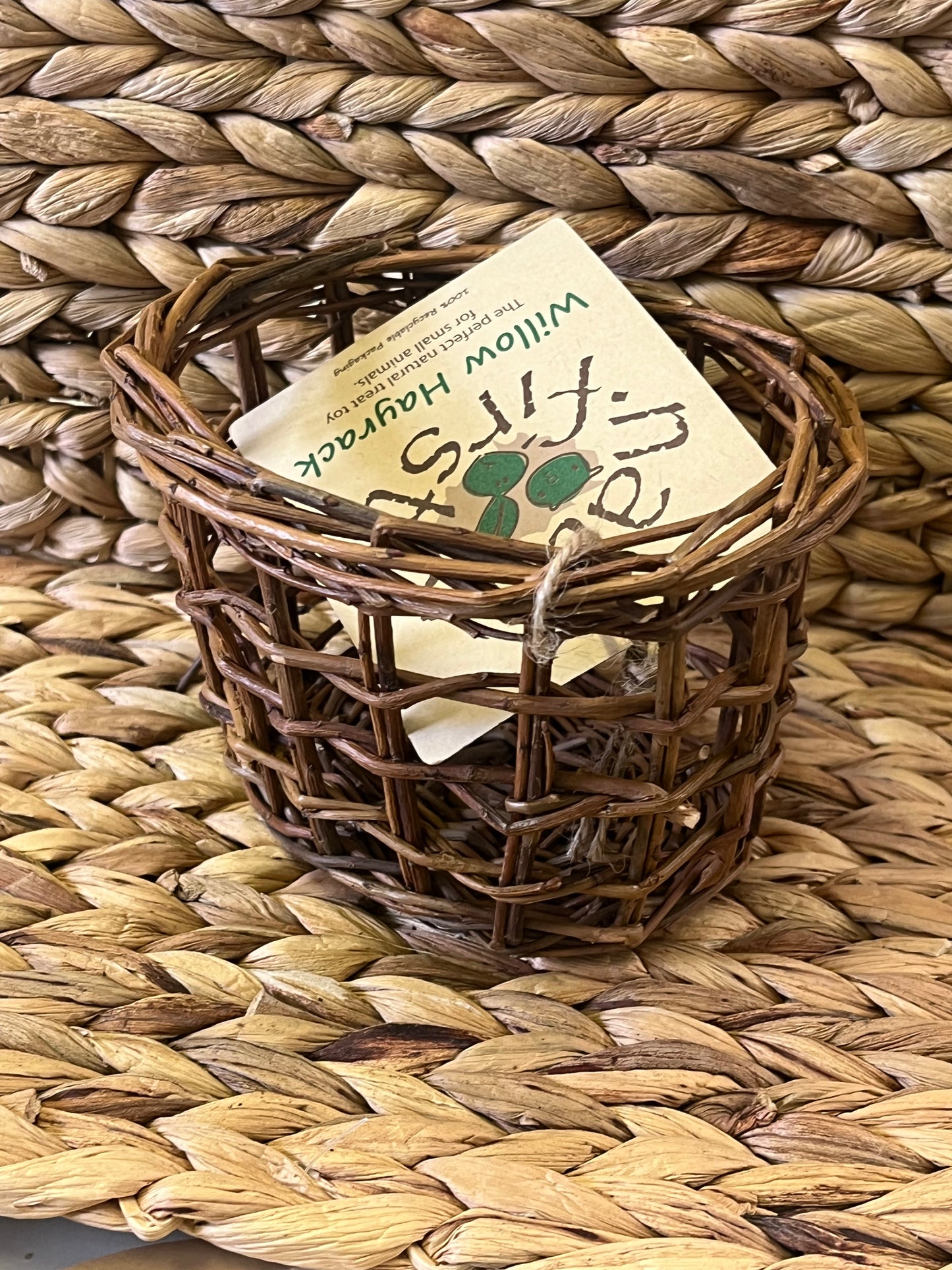 Nature First Willow Hay Rack | Rabbit Chew Toy