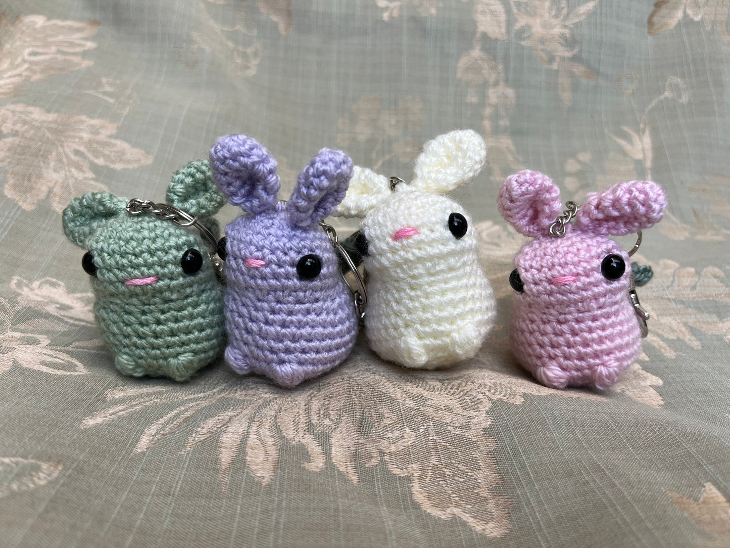 Fairy Bunnies | Crochet Keyrings