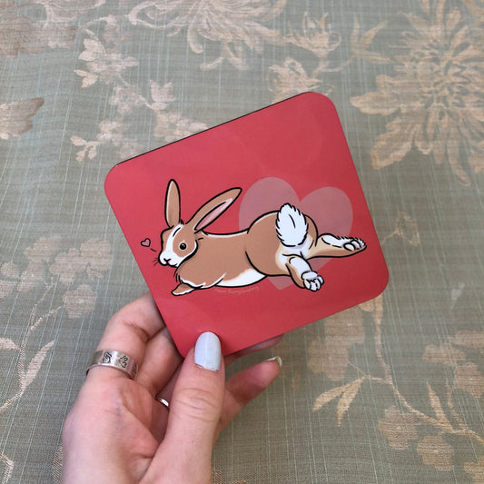 Love Bunny Butt | Coaster