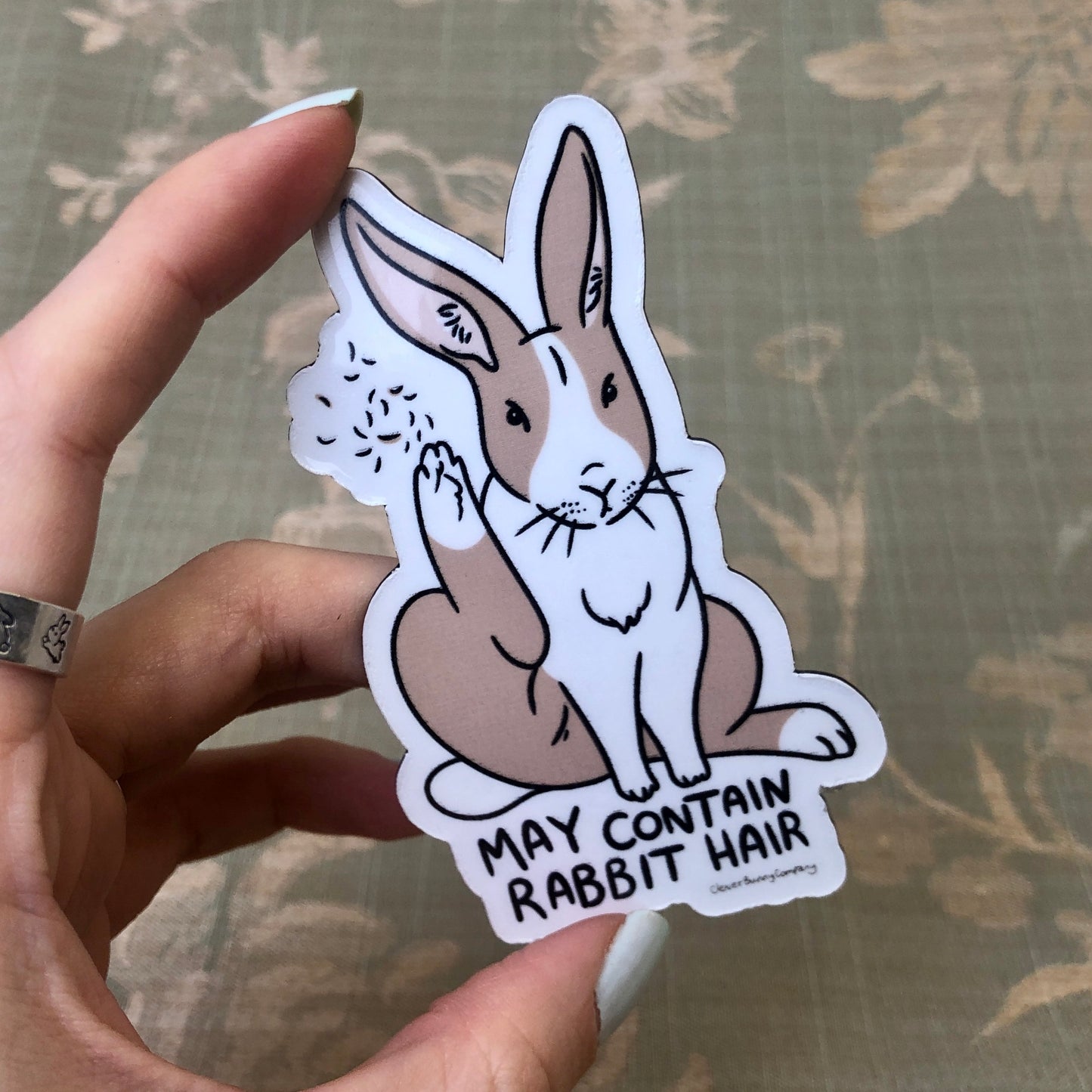May Contain Rabbit Hair | Magnet