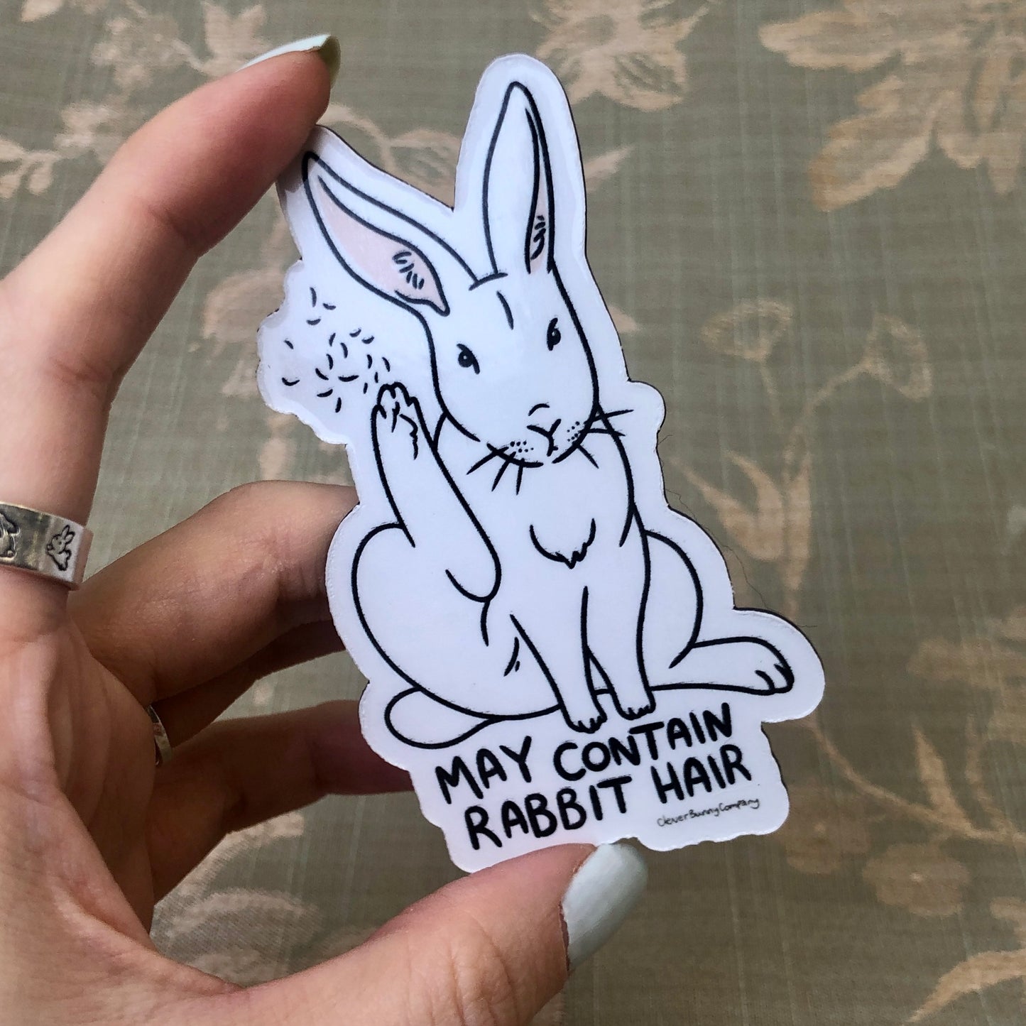 May Contain Rabbit Hair | Magnet