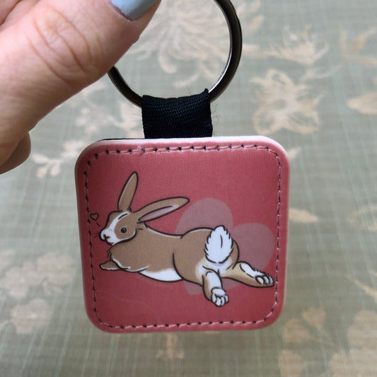 Love Bunny Butt | Keyring