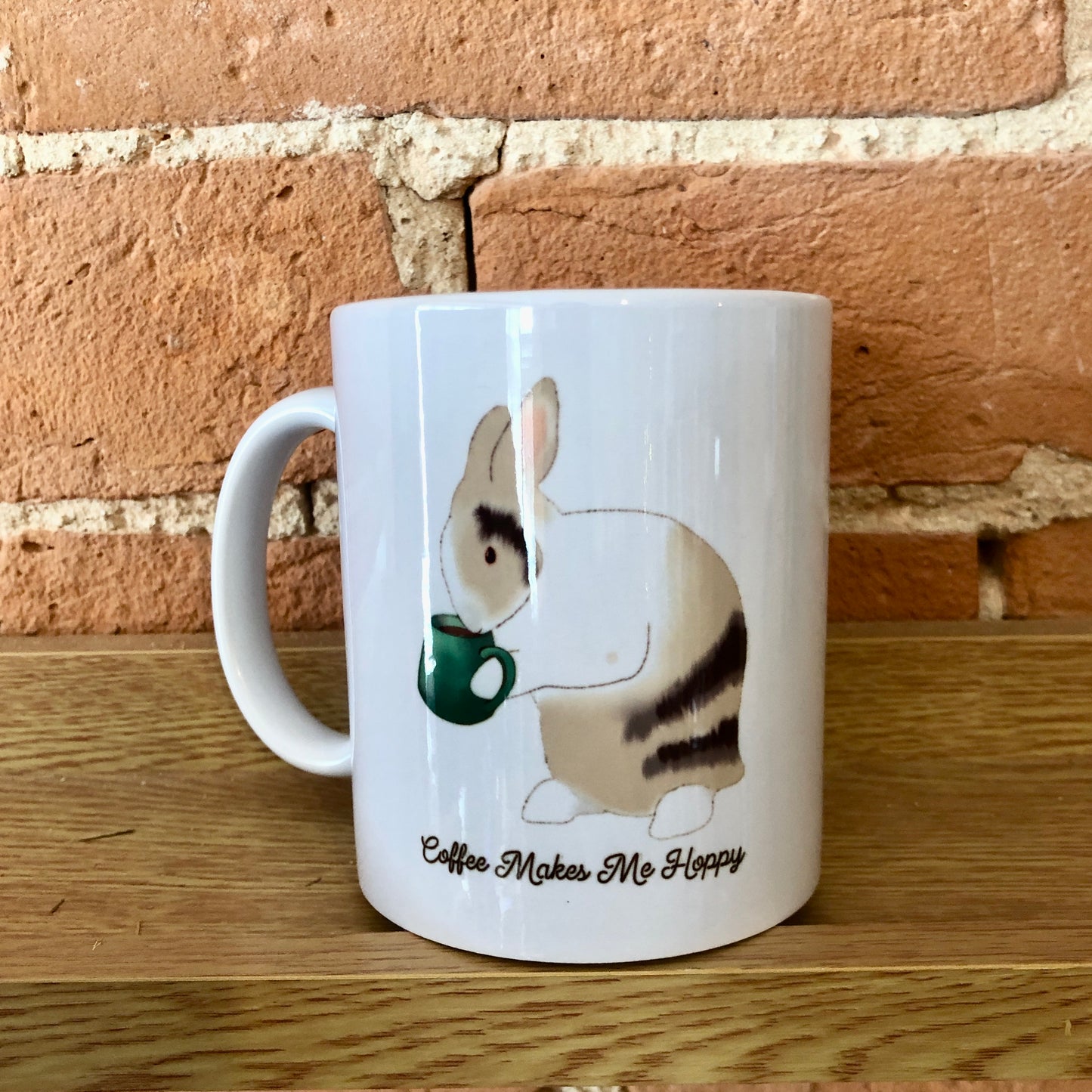 Waffle's Make Me Hoppy Mug
