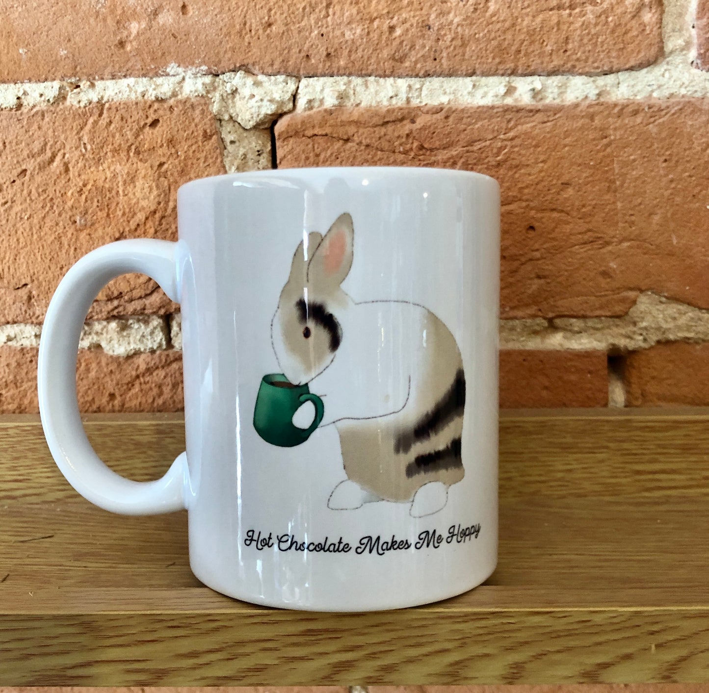 Waffle's Make Me Hoppy Mug