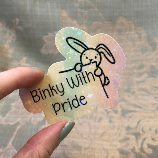 Binky with Pride | Sticker