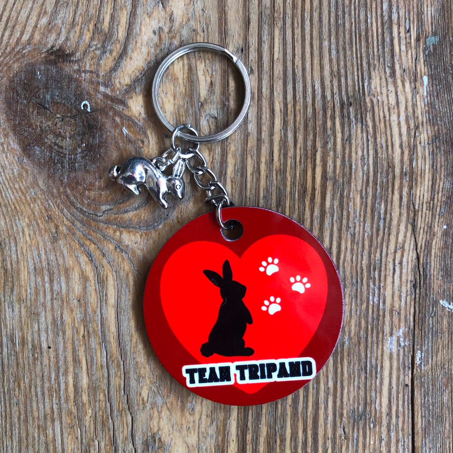 Team Tripawd Keyrings
