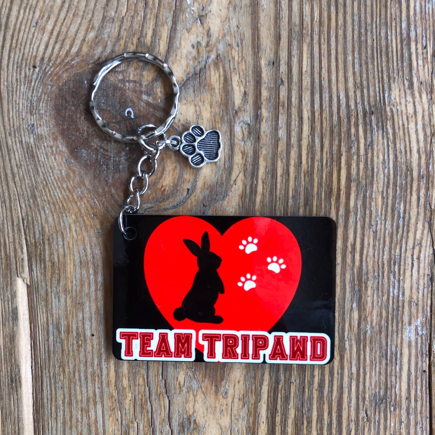 Team Tripawd Keyrings