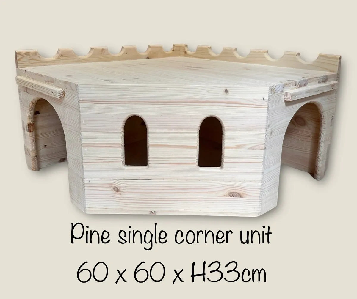 Pine Bunny Corner Castle | One, Two, three Story