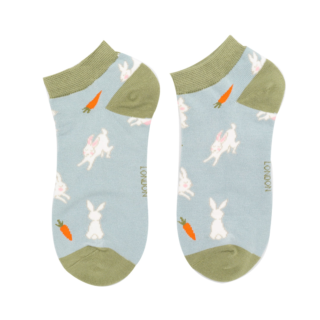 Bamboo Bunny Trainer Socks | Size 3-7