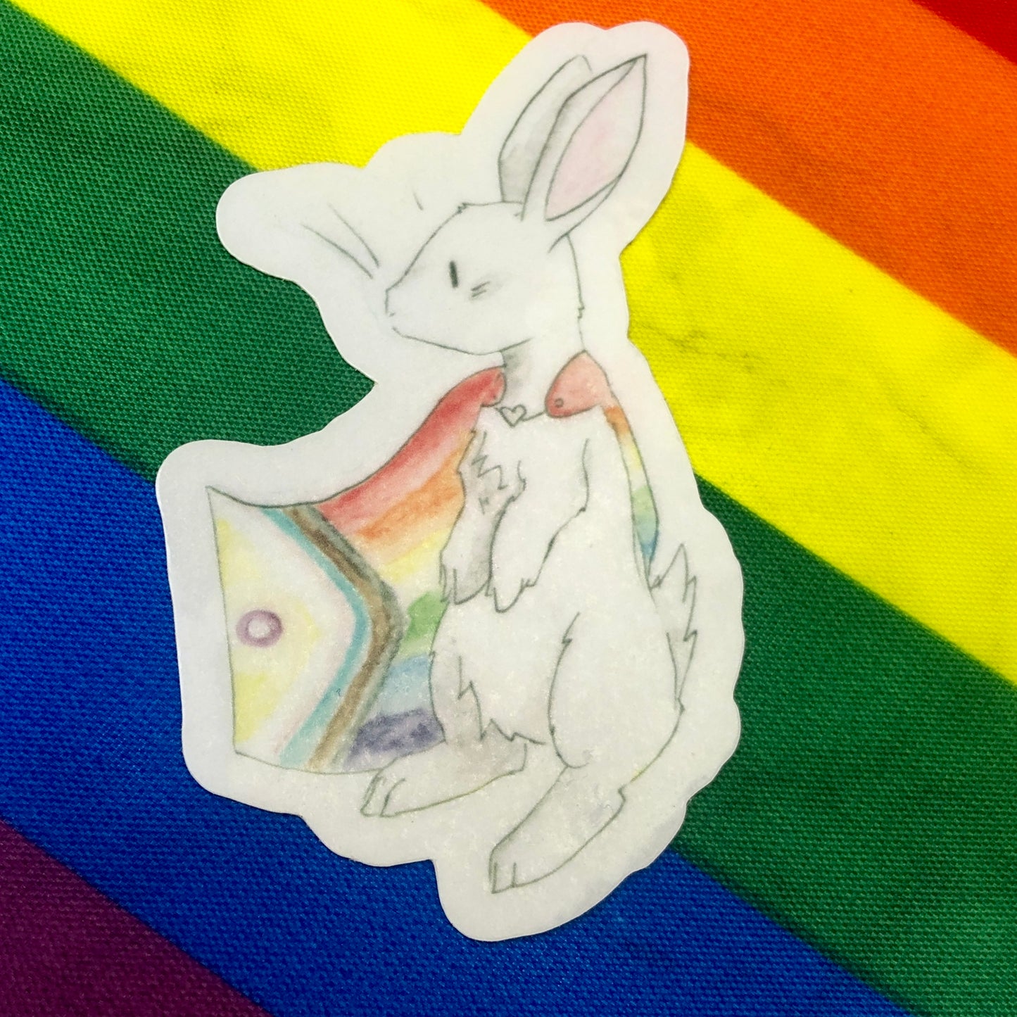 LGBTQ+ Pride Stickers | Rescue Donation