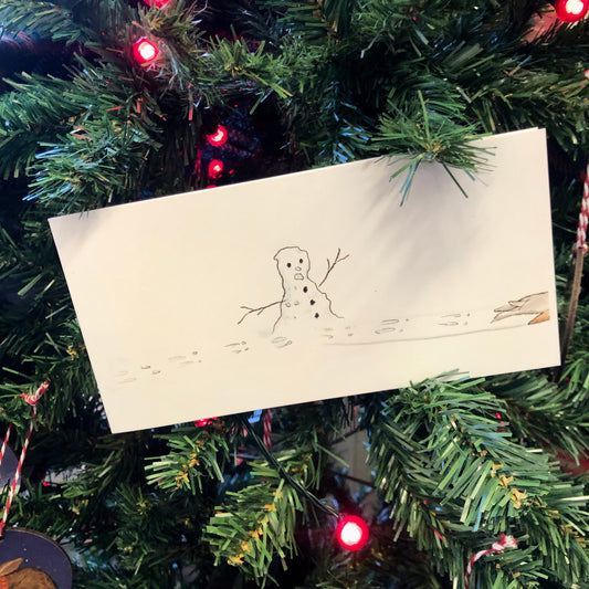 "Oh Nose, My Carrot" | Christmas Card