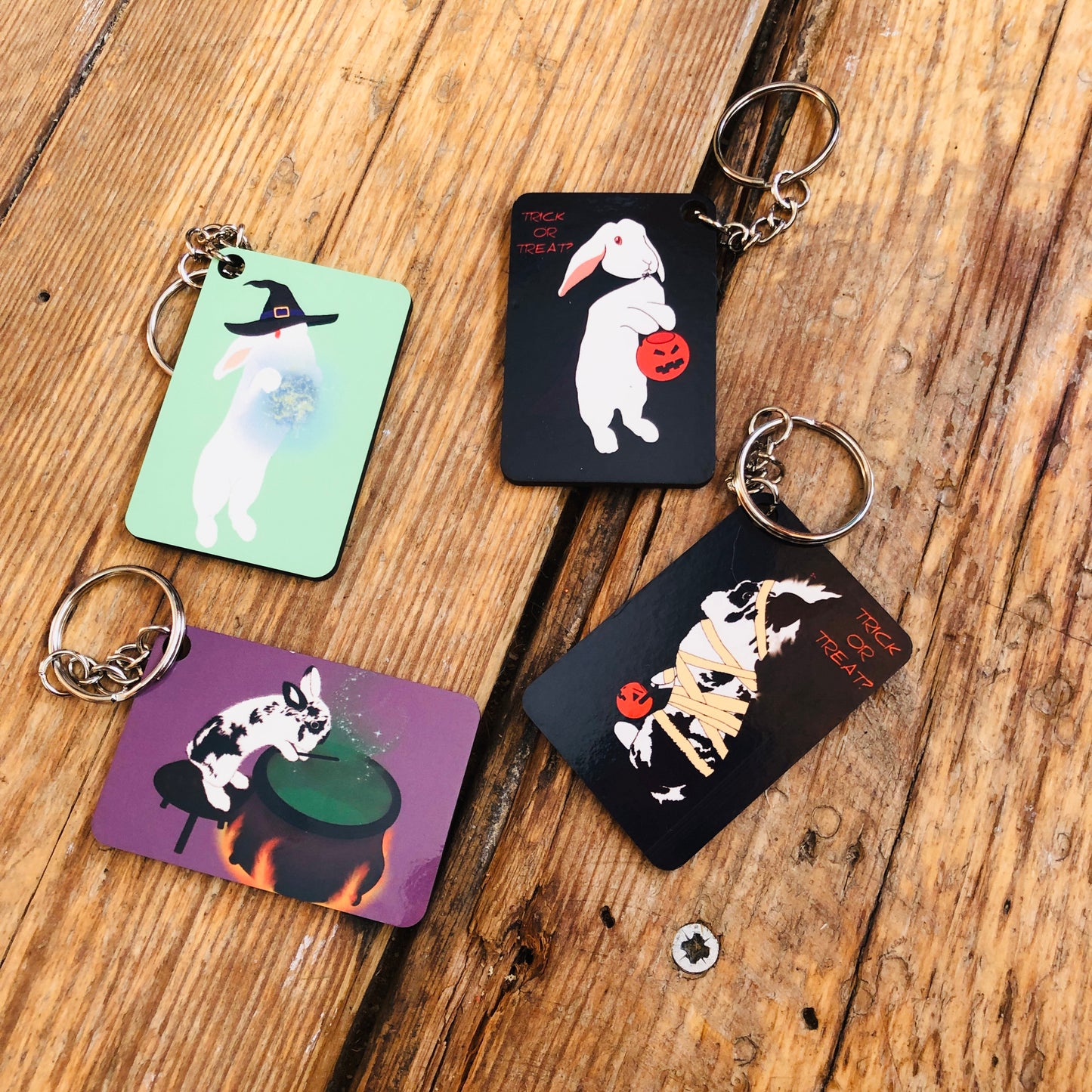 Halloween Keyrings