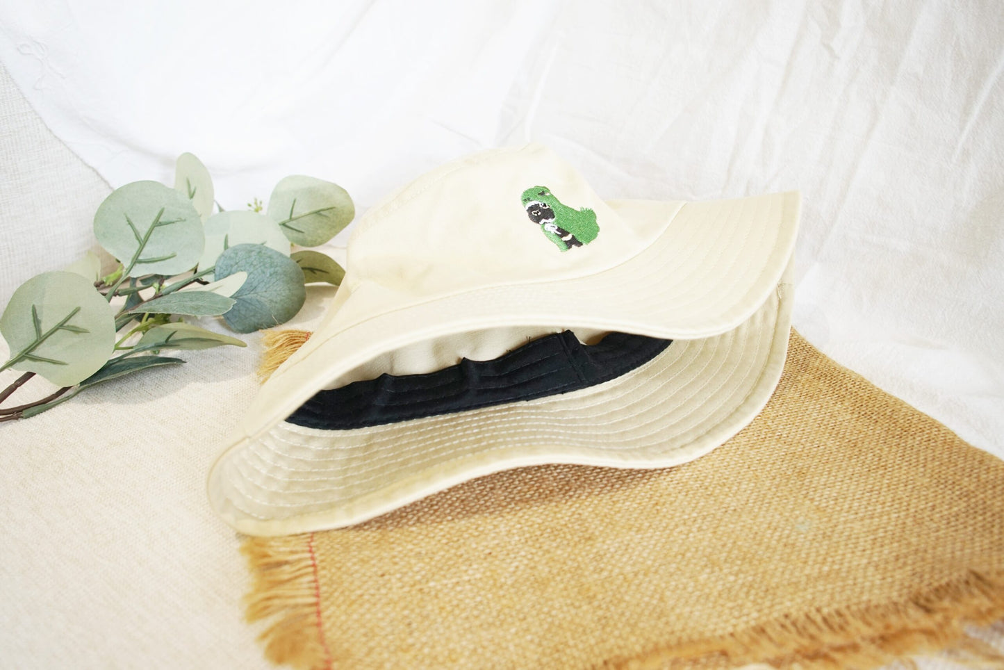 Rabbit Dino | Embroidery Bucket Hat