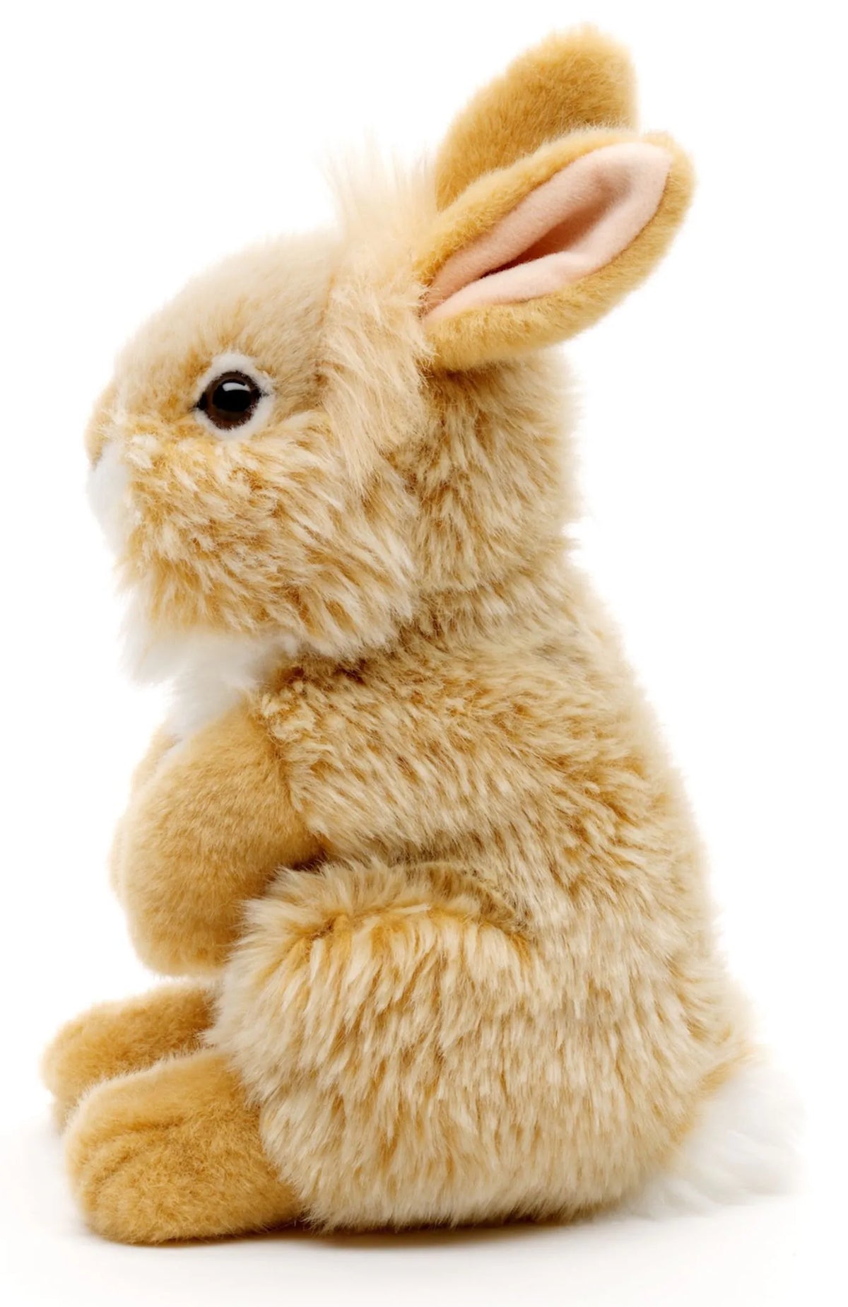 Uni-Toys | Standing Brown Lionhead Angora Rabbit | Soft Toy