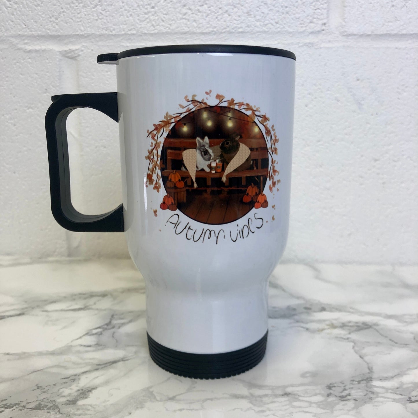 Autumn Vibes Travel Mug