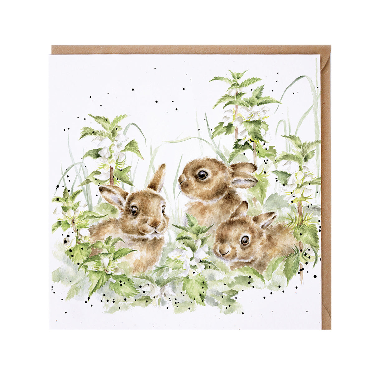 Spring Hares | Greeting Card