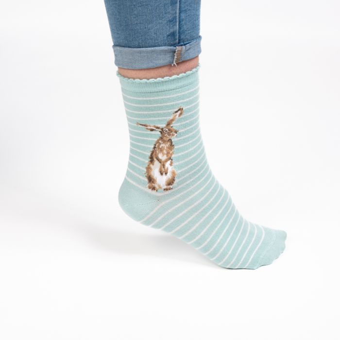 Hare and The Bee Socks |Size 4-7