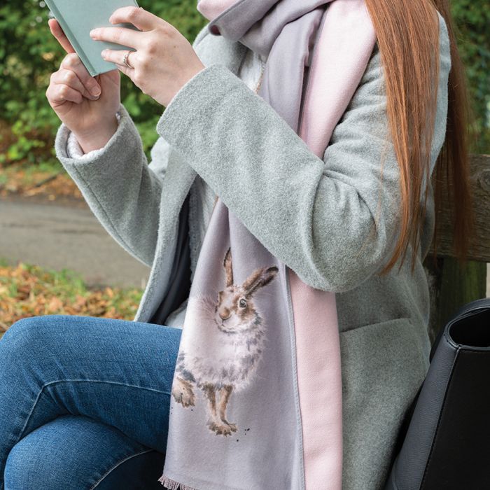 Mountain Hare Winter Scarf