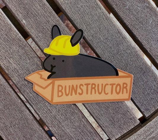 Bunstructor | Bunny Sticker