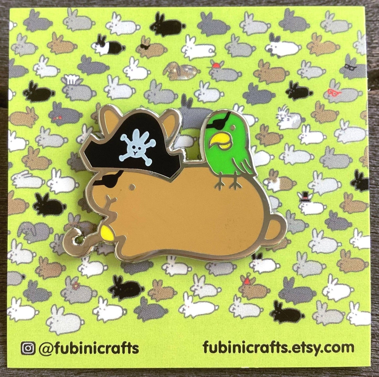 Pirate Bunny | Pin