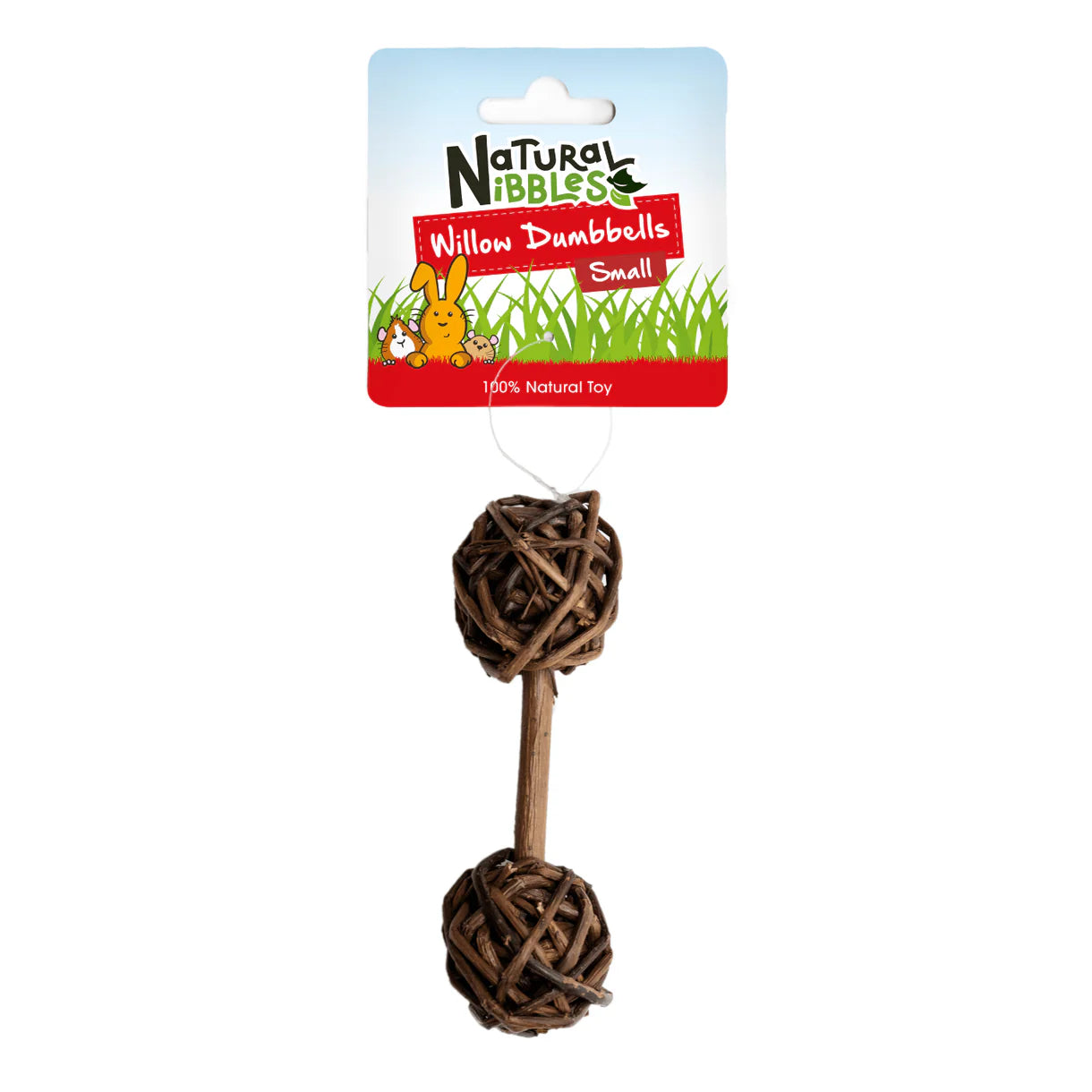 Natural Nibbles | Willow Dumbbell Chew Toy