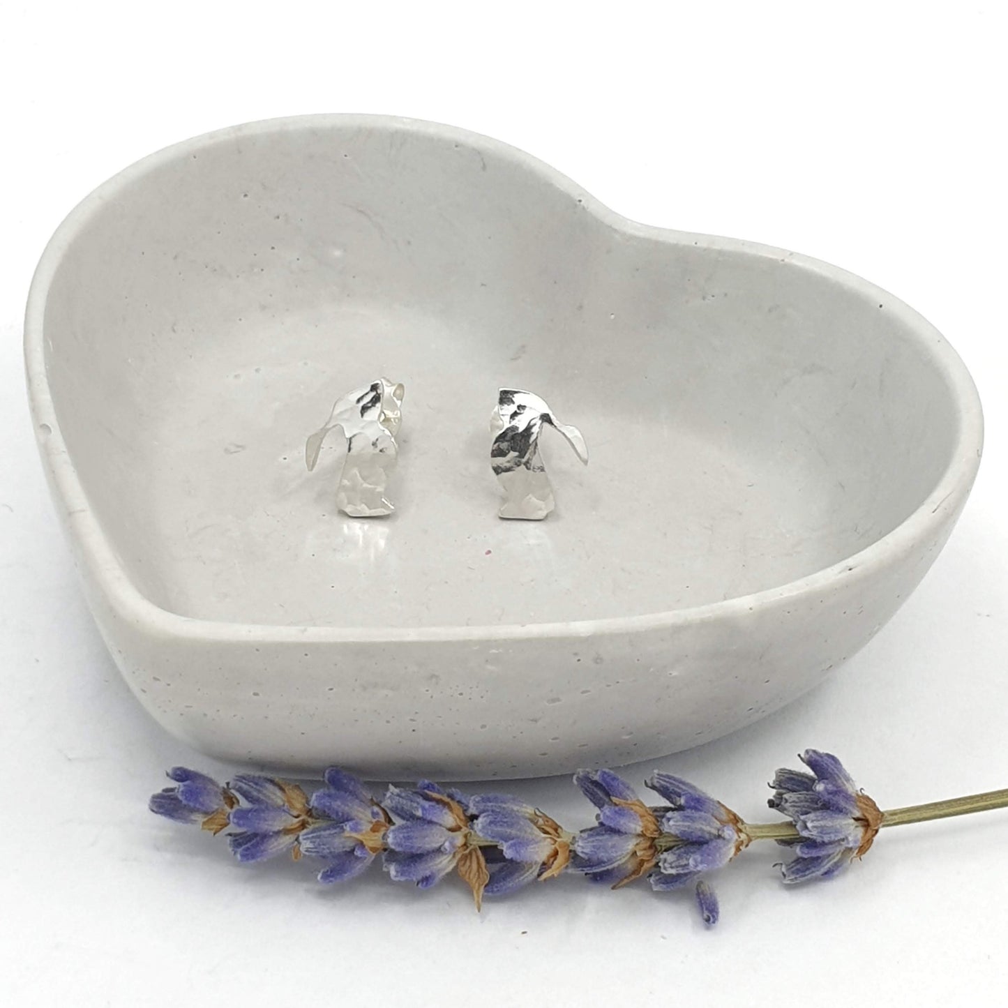 Gazing Hare Stud Earrings