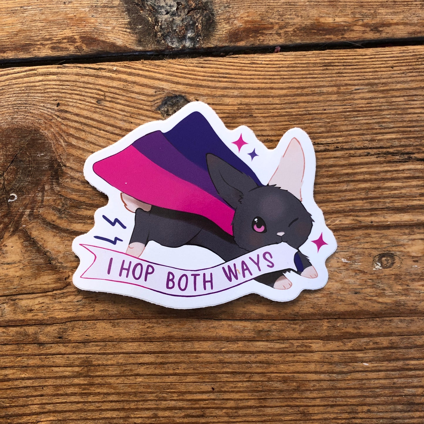 LGBTQ+ Pride Bunnies Stickers