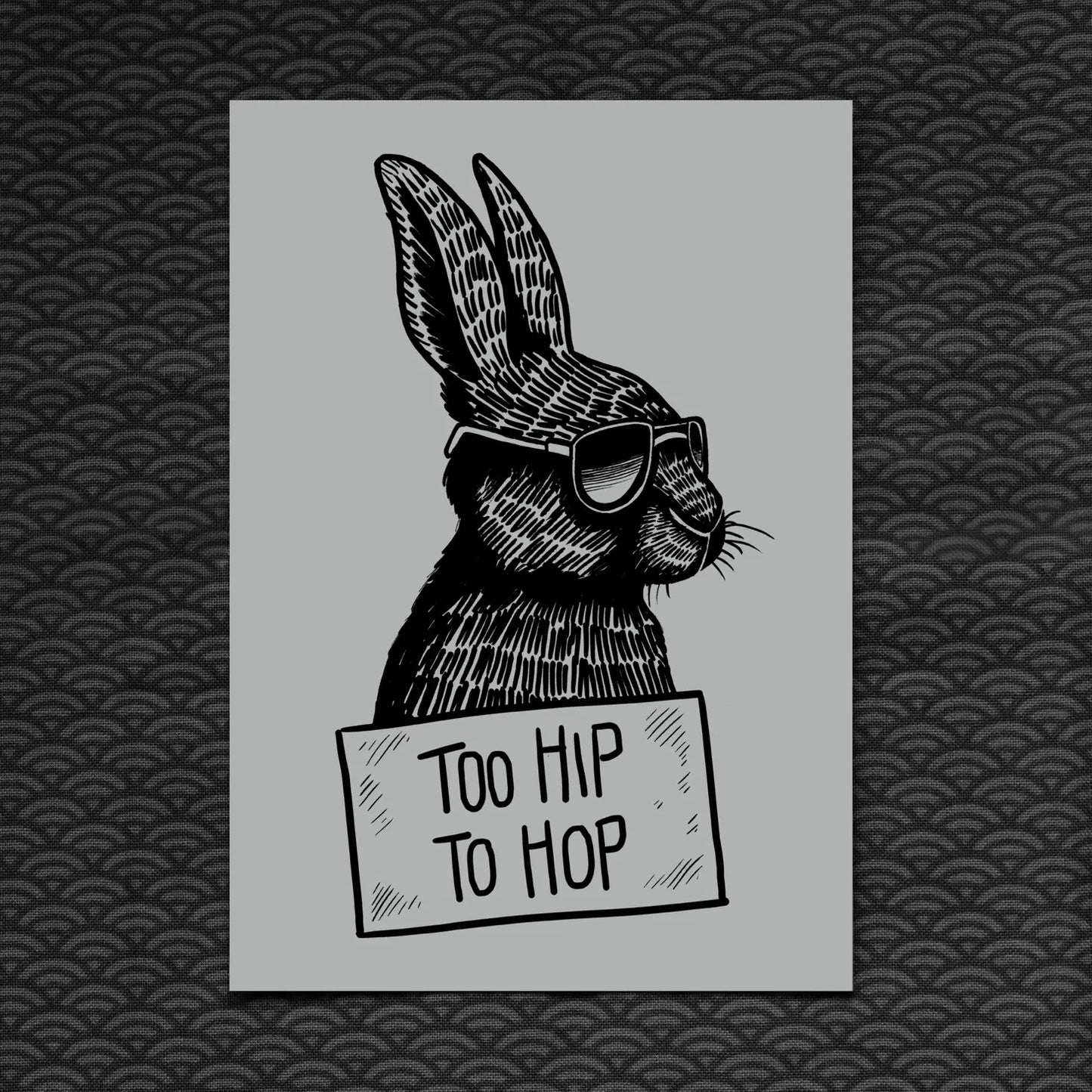 Too Hip to Hop | Art Print and Postcard