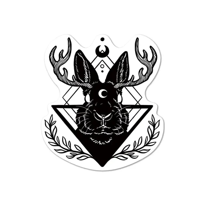 Jackalope Vinyl Sticker