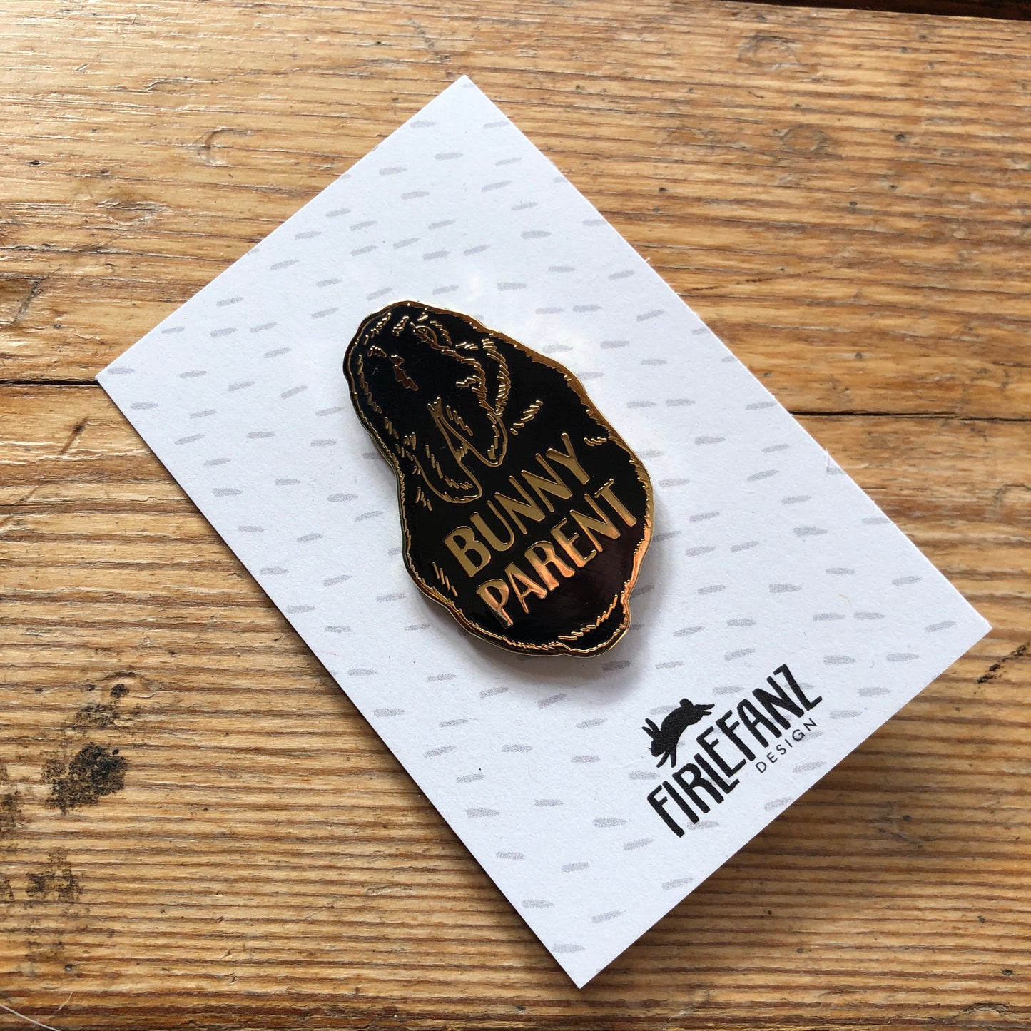 Bunny Parent Pin