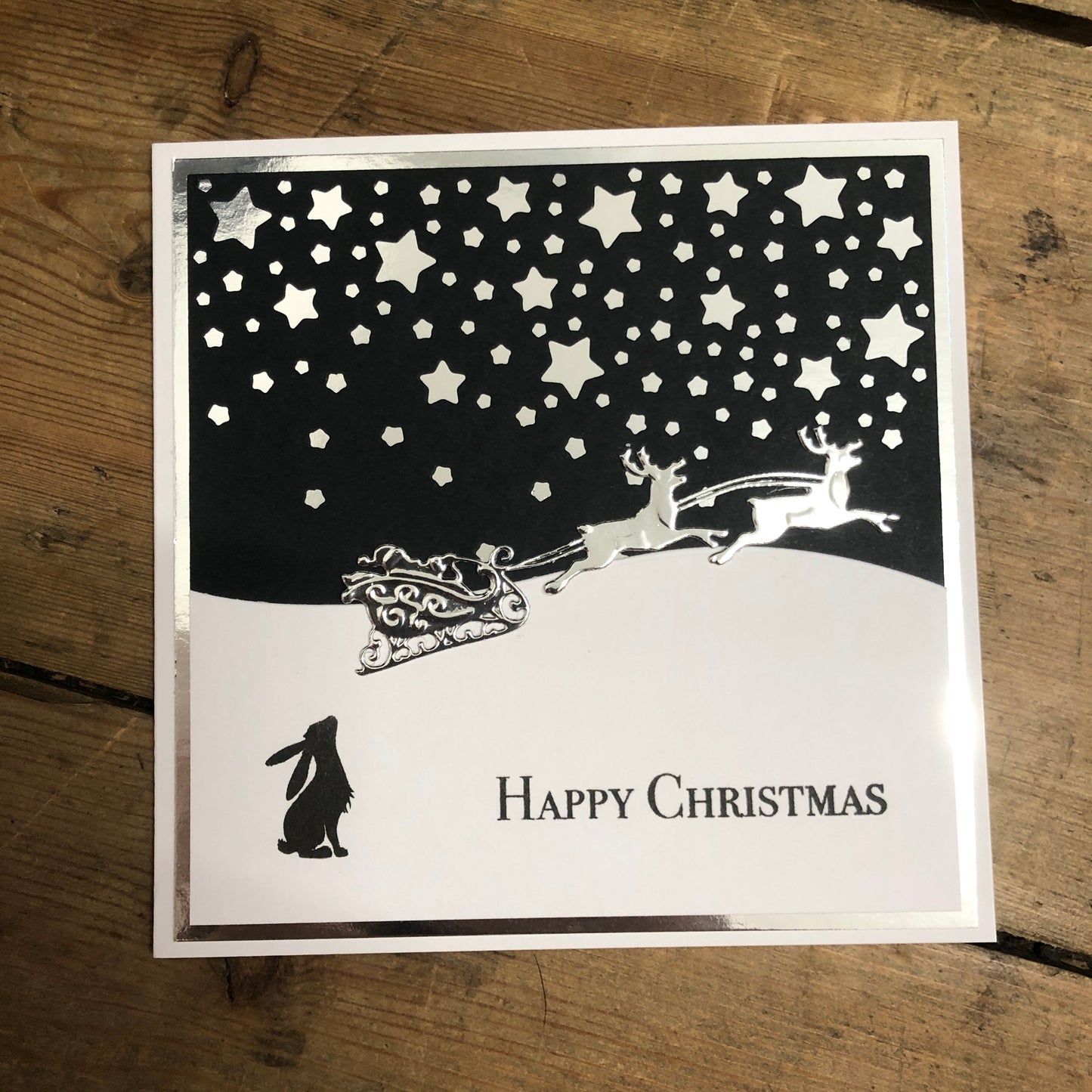 Waiting for Santa Christmas Card