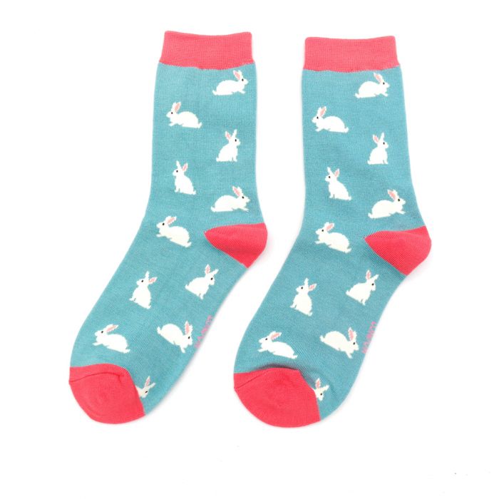 Bamboo Bunny Ankle Socks| Size 3-7