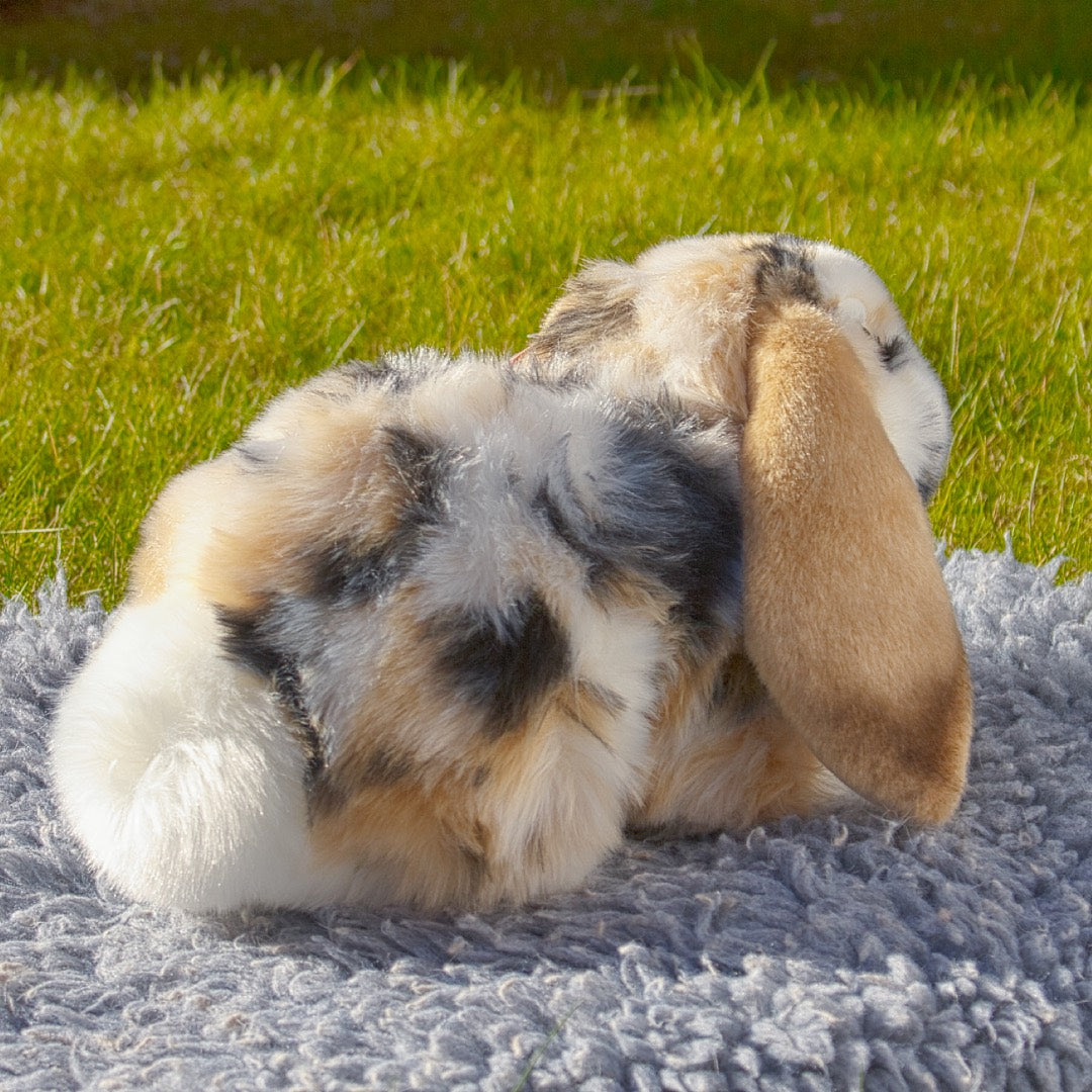 Marble Lop Rabbit Plush | Grey or Brown