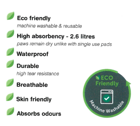 Reusable Super Absorbant Pads