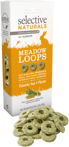 Selective Naturals Meadow Loops with Timothy Hay and Thyme