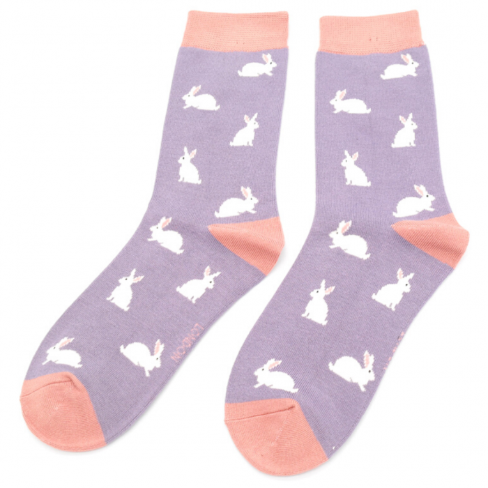 Bamboo Bunny Ankle Socks| Size 3-7
