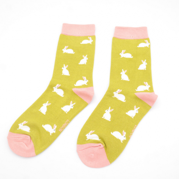 Bamboo Bunny Ankle Socks| Size 3-7