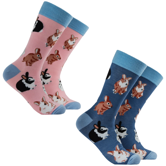 Watersock Down | Size 4-8 & 9-12 | Pink & Blue