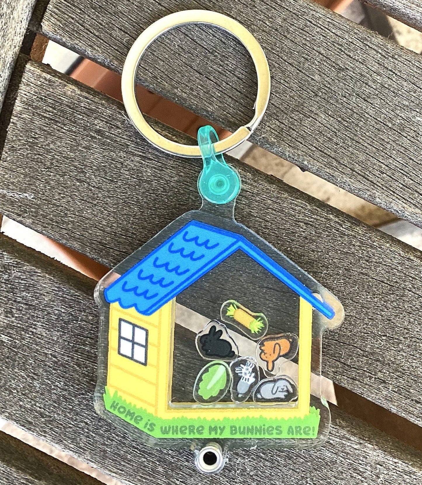 Bunny Shaker Acrylic | Keychain