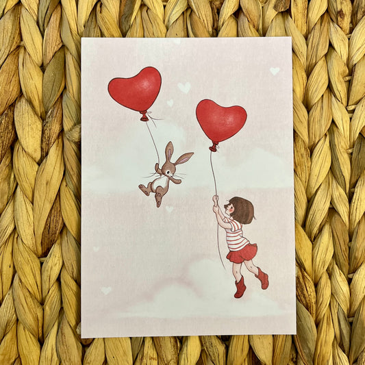 Love Is In The Air | Postcard and Artprint